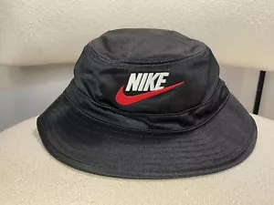 Supreme x Nike Dazzle Crusher Bucket Hat Black s/m - Picture 1 of 12