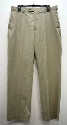 Calça social Louis Raphael masculina Houndstooth frente plana perna reta 36 x 32 - Imagem 1 de 4