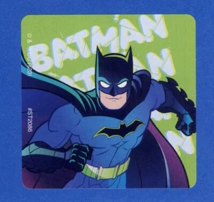 10 Batman Neon Large Stickers - Rewards - Party Favors - Superhero - one design - Picture 1 of 1