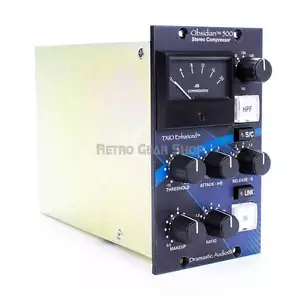 Dramastic Audio Obsidian 500 Series Stereo Bus Compressor NEW - IN STOCK - Picture 1 of 11