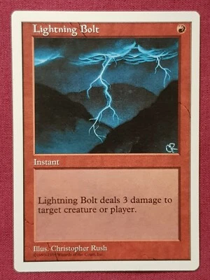 Magic The Gathering ANTHOLOGIES BOX SET LIGHTNING BOLT red card MTG - Image 1 of 2