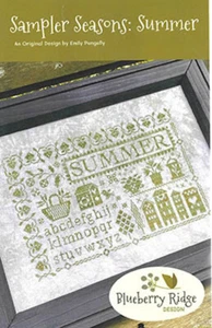 Sampler Seasons Summer~Blueberry Ridge Designs - Picture 1 of 1