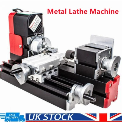 Multi Metal Mini Lathe DIY Wood Model Making Drilling Milling Machine Tools