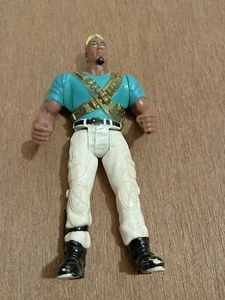 1993 MATTEL DEMOLITION MAN FLAME-THROWING PHOENIX ACTION FIGURE, WESLEY SNIPES - Picture 1 of 8