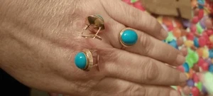 Pendientes y anillo. Conjunto - Imagen 1 de 4