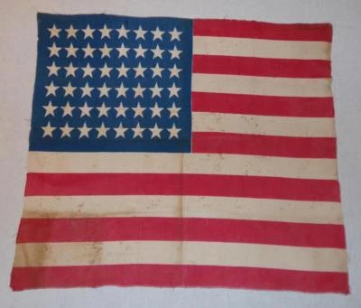 Drapeau USA 48 étoiles US WW2 USA américain - Photo 1/3