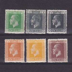NEW ZEALAND 1915, SG# 435-449, CV £42, part set, King George V, MH