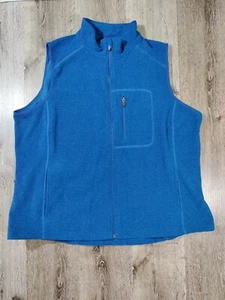 Duluth Mens Fleece Vest 2XL Full Zip Polyester Sleeveless Warm Layer - Picture 1 of 5