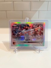 2022 Topps Chrome Sonic Lite Zac Lowther RC Refractor #159 Rookie