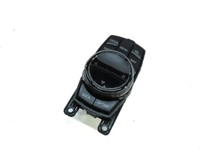 2014 BMW X5 (F15) I-DRIVE NAVIGATION RADIO STEREO INFORMATION CONTROL KNOB - Picture 1 of 6
