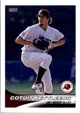 2011 Cotuit Kettleers Choice #18 Mason McVay Miami Florida FL Baseball Card