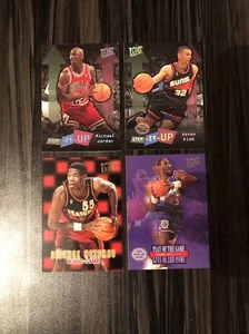 1996-97 NBA Fleer Ultra Inset Lot Gold Medallion: Michael Jordan, Karl Malone + - Picture 1 of 2
