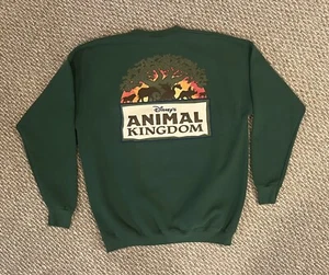 Vintage 90's Walt Disney World Animal Kingdom Crew Neck Sweatshirt Adult 2XL - Picture 1 of 8