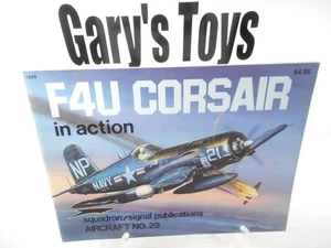 Squadron/Signal Publication #1129  F4U Corsair In Action Free Shipping - Picture 1 of 2