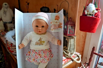 poupee COROLLE grand poupon anais en hivers EN SERIE LIMITE NEUVE  - Photo 1/3