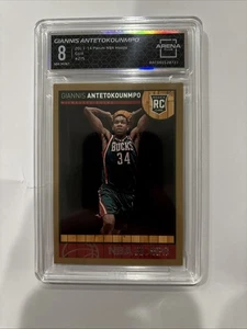2013-14 Panini Hoops Gold Giannis Antetokounmpo RC Rookie SP Arena Club 8 #275 - Picture 1 of 2