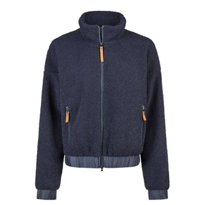 Camel active Damen Teddyjacke Blouson blau 6F21 330820 43 navy - Bild 1 von 4