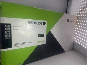 Cartouche d'encre/toner noir ultra haut rendement Lexmark 58D1U0E - NEUVE B - Photo 1/10
