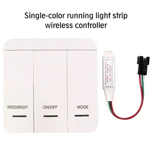 DC5-24V  Horse Racing Water Flowing Wall Wireless RF Controller For LED WS2811 - Picture 1 of 12