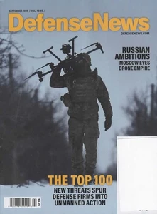 Defense News Magazine September 2025, Russian Drone Ambitions, Unmanned Top 100 - Imagen 1 de 1