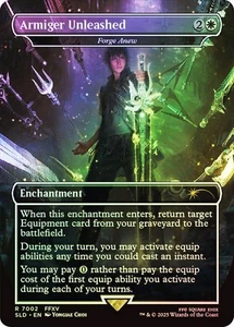MTG - Armiger Unleashed - Foil - Final Fantasy Secret Lair - Magic the Gathering - Picture 1 of 1