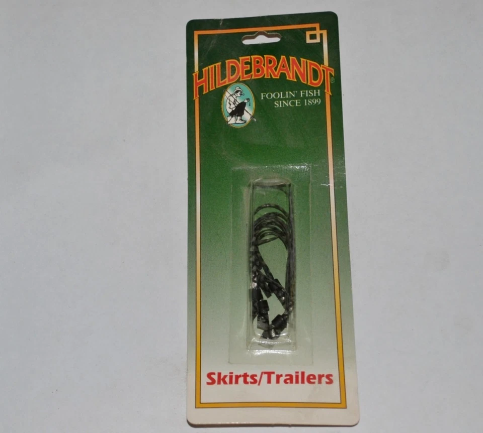 Señuelo de pesca Hildebrandt falda remolque 4710 cola patrón plateado Foto 1 de 1