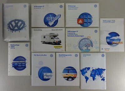 Mappa di Bordo + Istruzioni D'Uso VW Lt Karmann Missouri 635 S/SD / Sv Roulotte - Immagine 1 di 4