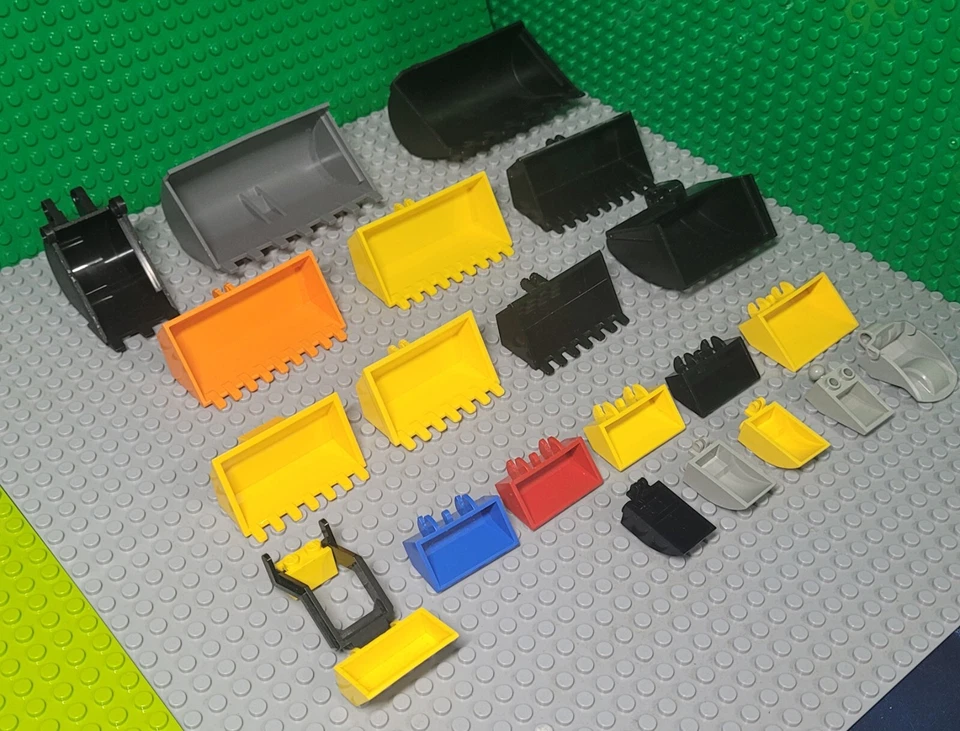 Lego Digger Shovel/Bucket 2951/28216/47508/30394/21709/50335/5126 Choose Part - Image 1 of 1