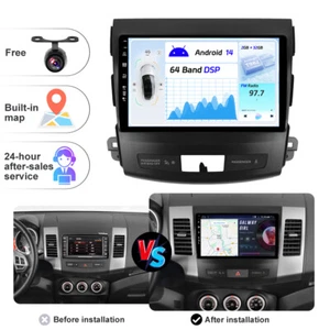 32G Autoradio Android 14 Per Mitsubishi Outlander/Peugeot 4007/Citroen C-Crosser - Foto 1 di 20