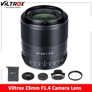 VILTROX 23mm F1.4 APS-C Auto Focus Large Aperture Portrait Lens for Canon EOS M - Picture 1 of 13