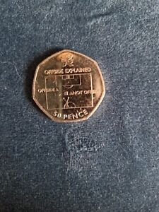 Offside Rule 50p Coin