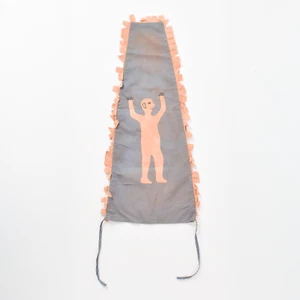 Sombrero Bandera Asafo Frankaa con Apliques Ghana Colección Sidley - Imagen 1 de 5