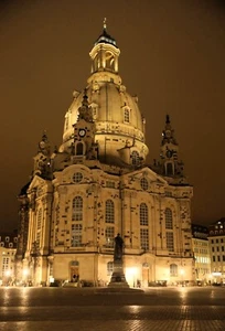 Dresden Frauenkirche — Dresden, Germany POSTER 24 X 36 Inches NICE! - Picture 1 of 2