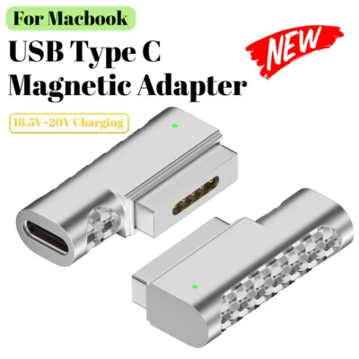 Type C to For Magsafe2 USB C Adapter Magnetic Plug Converter For MacBook Air/Pro - Image 1 of 4