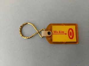 We Aim To Please Keychain Key Ring Heating Company Flasher Plastic  - Picture 1 of 5
