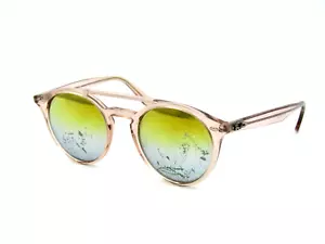 Ray Ban RB 4279 Sunglasses, 6279/A7 Pink Transparent / Green Mirror (BAD!) #E89 - Picture 1 of 9