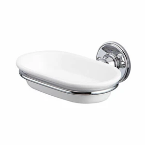 Burlington Traditional Chrome Soap Dish A1 CHR - Picture 1 of 2