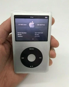 ┥Nuevo Apple iPod Classic 7ma Generación 256 GB Plateado/Negro-Sellado Caja al por menor-Garantía⭐⭐ - Imagen 1 de 4
