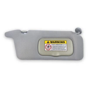 2001-2005 Honda Civic Passenger Right Side Sun Visor Gray Cloth - Picture 1 of 9