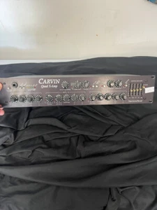 Preamplificador de guitarra Carvin Quad X-Amp montaje en rack con pedal - Imagen 1 de 9