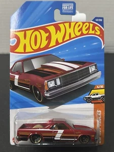 🔥Hot Wheels '80 El Camino HYW94 HW Hot Trucks Burgundy 4/10🔥 - Bild 1 von 15