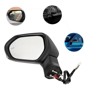 Side Mirror for 2018-2023 Toyota Camry Power Heated Lamp BSM Left Driver Side - Foto 1 di 22