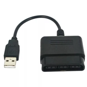 For PS PS2 Game Pad Controller Female to PS3 PC Standard Male USB Adapter Cable - Picture 1 of 5
