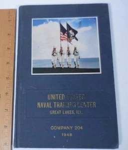 U.S. Naval Training Center Company 204 Yearbook, 1948, Great Lakes, Ilinois - Picture 1 of 9