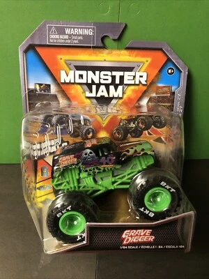 SPIN MASTER 2022 MONSTER JAM GRAVE DIGGER 40 周年传奇系列 27 VHTF — 第 1/4 张图片