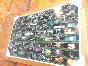 Uncut Sheet of Return of the Jedi 144 cards PMB Graphics - Picture 1 of 7