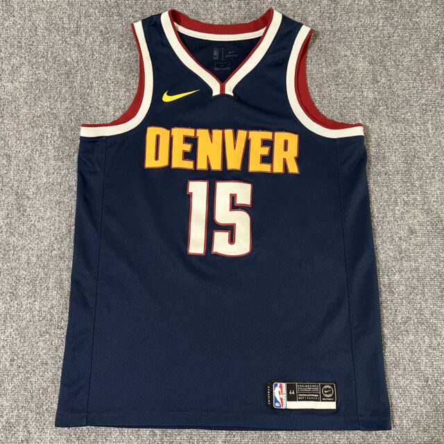 Men's Denver Nuggets #15 Nikola Jokic Red 2021 City Edition NBA