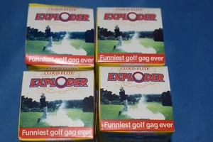 4 Pack Cloud-Flite Exploding Golf Ball Gag Gift Novelty Prank Loftus - Picture 1 of 3