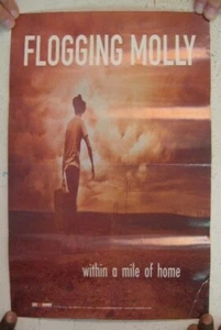 Flogging Molly Poster Within A Mile Of Home - Picture 1 of 1