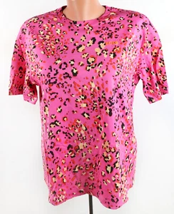 Hugo Boss T-Shirt Pink gemustert, Gr. S (weit geschnitten) - Bild 1 von 8